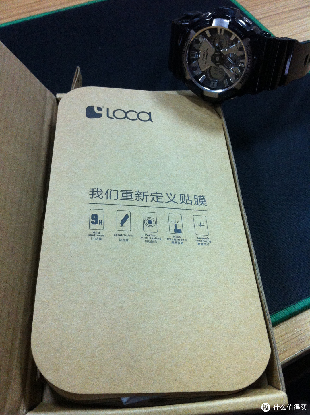 测:LOCA 路可 iPhone 5/5C/5S 钢化玻璃膜