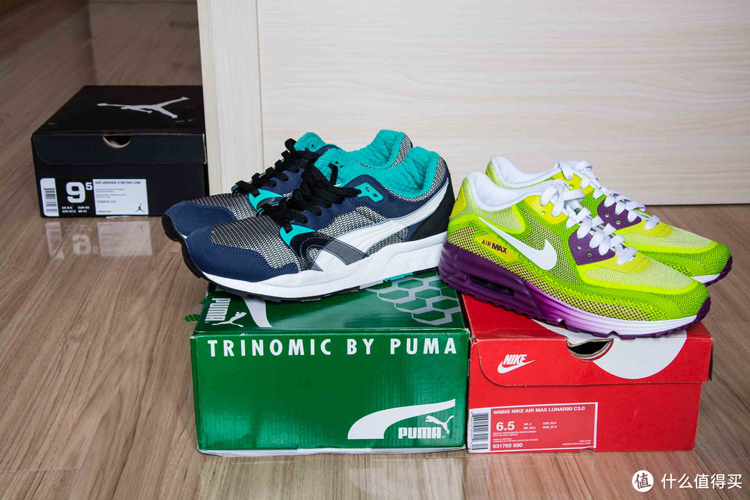 大众价入手小众鞋：Puma 彪马 Trinomic XT1 Plus & NIKE 耐克 Air Max Lunar90 C3.0