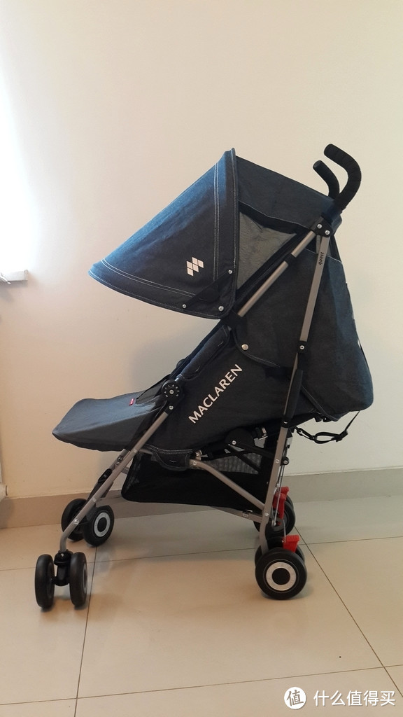 马车驾到！Albeebaby 海淘 Maclaren Quest Sport Stroller Denim Limited Edition 婴儿伞车