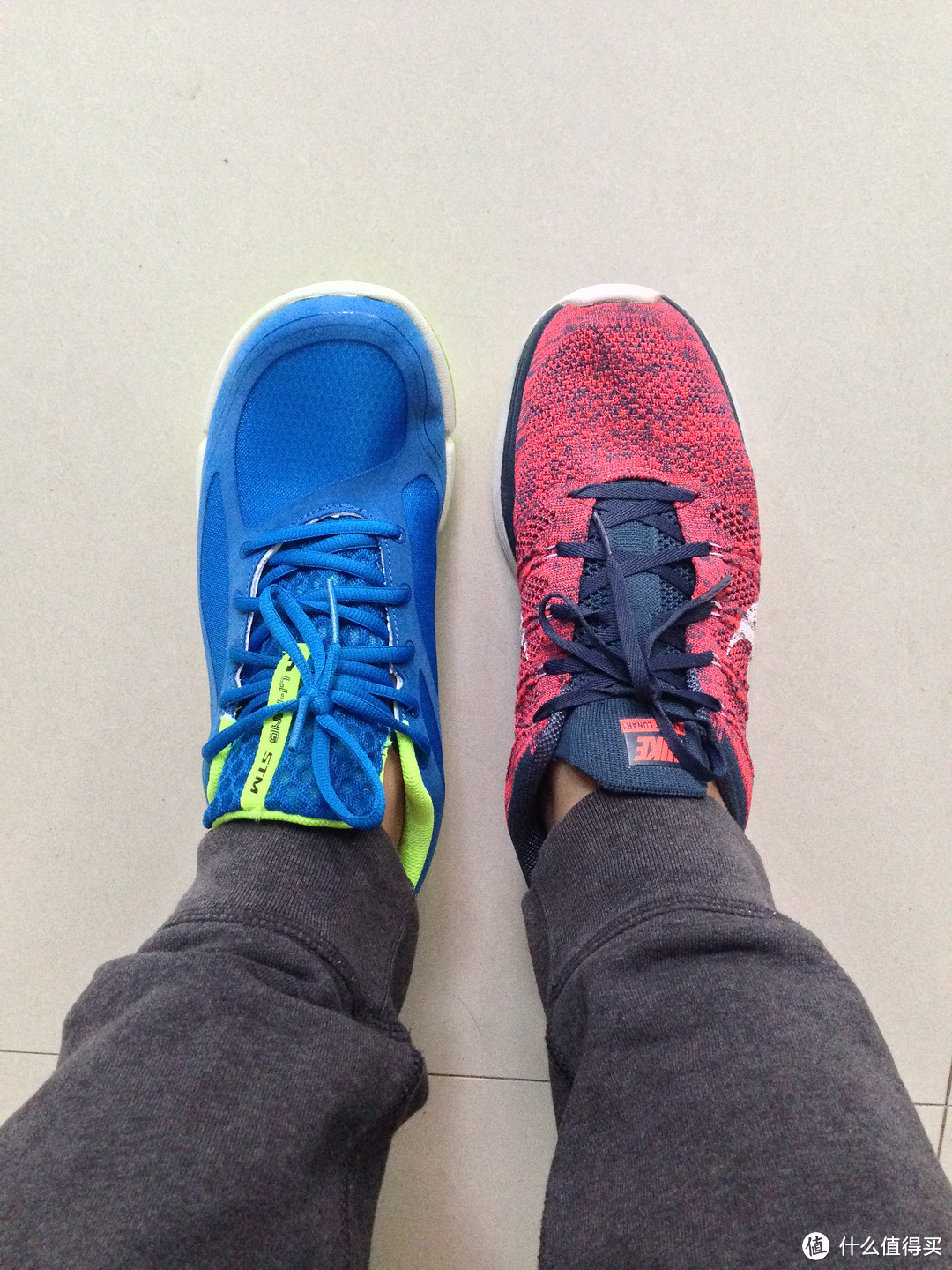 一半海水 一半火焰-----LI-NING STM VS NIKE FLYKNIT LUNAR1+