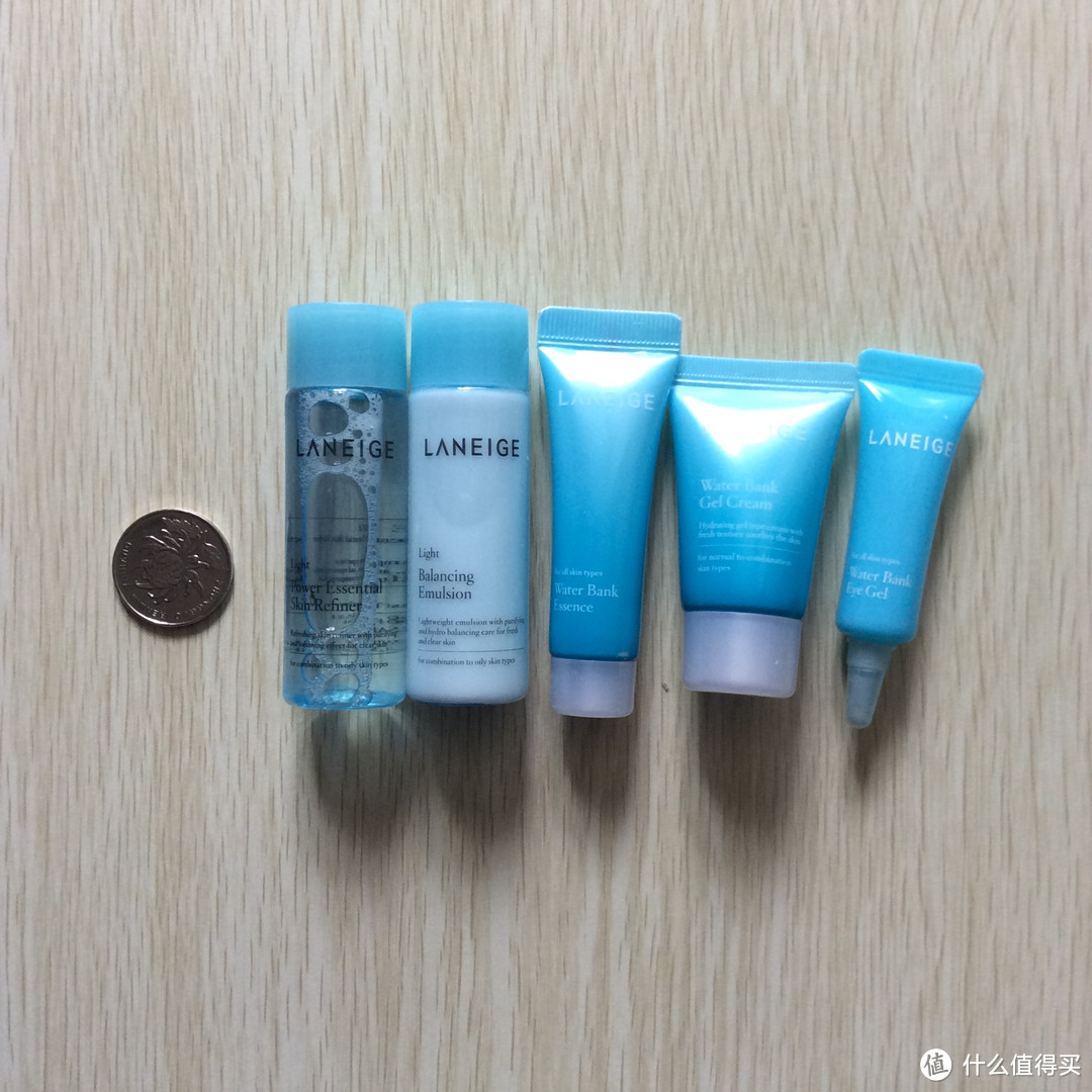 兰芝 LANEIGE 水酷清盈5件套旅行装--产品测评