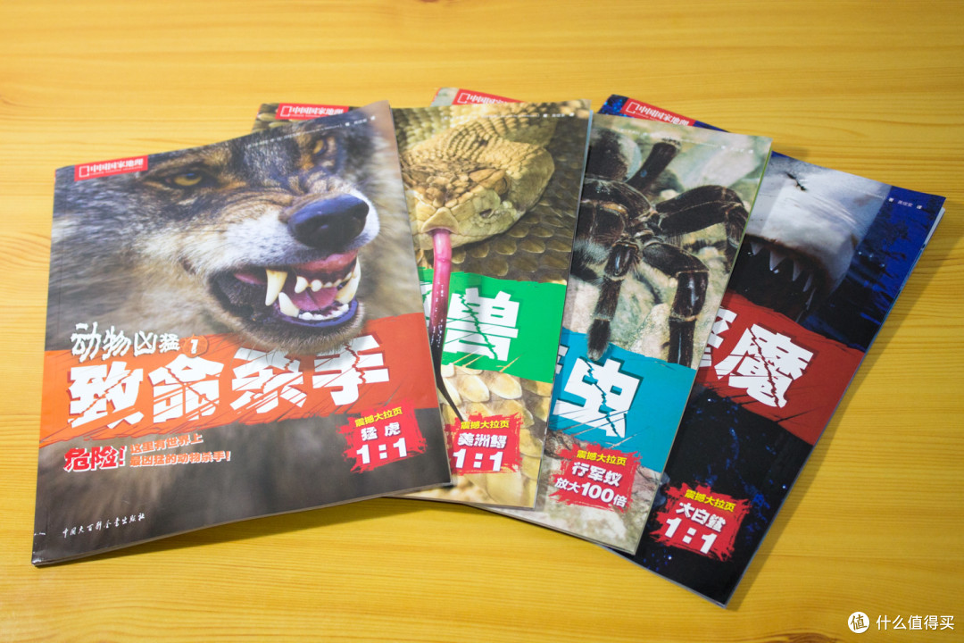 重口味儿童教科书——中国国家地理《动物凶猛》系列图册