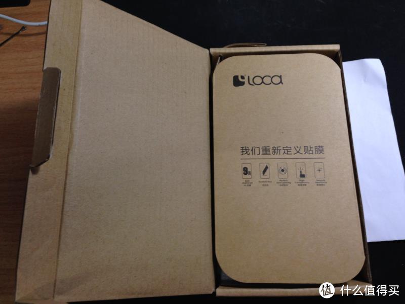 高端大气上档次的钢化玻璃膜: LOCA 路可 iPhone 5/5C/5S 钢化玻璃膜