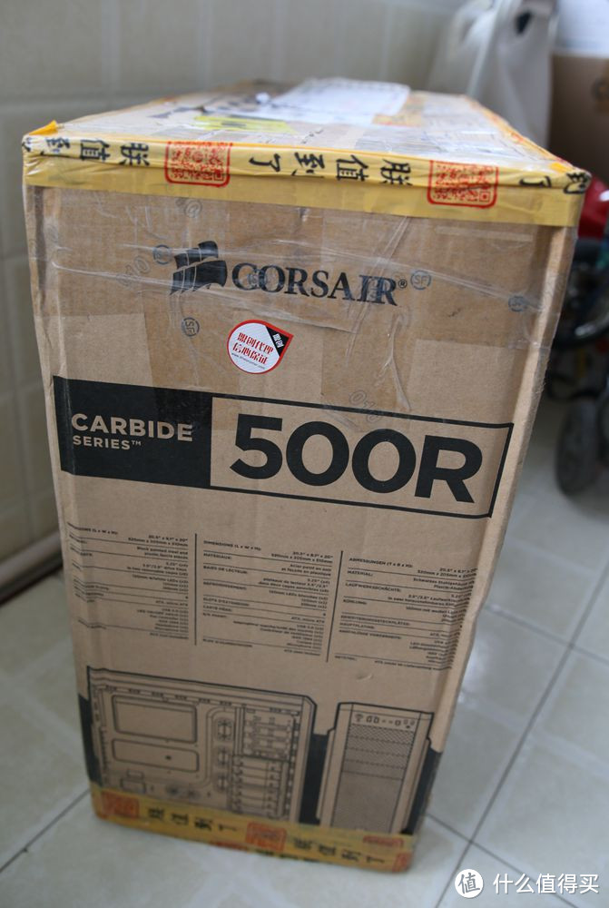 CORSAIR 海盗船 Carbide 500R 中塔式机箱 试用报告