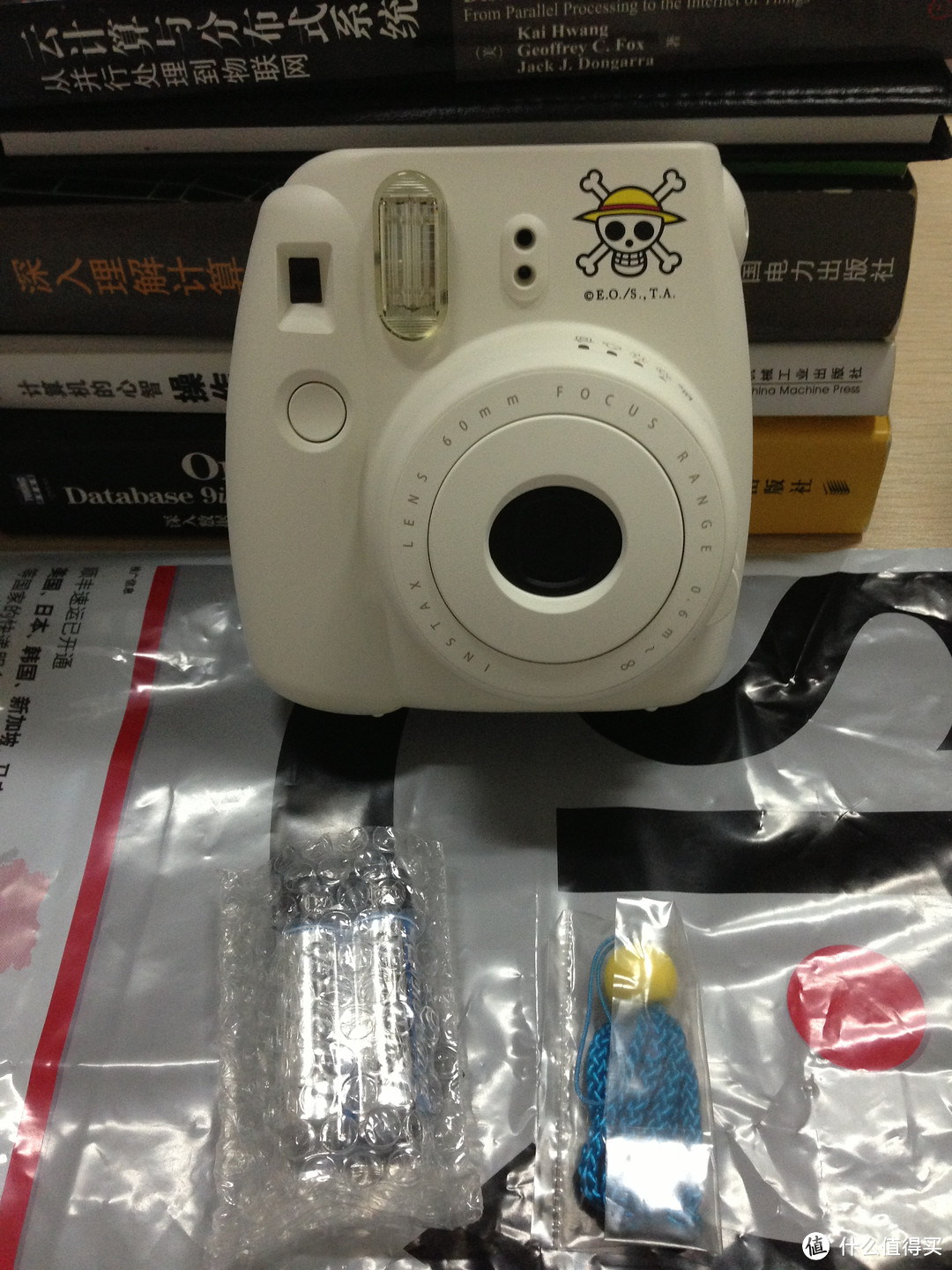 我是要成为海贼王的男人！Fujifilm 富士 instax 趣奇 Checky 一次成像相机 mini8 海贼王限量版