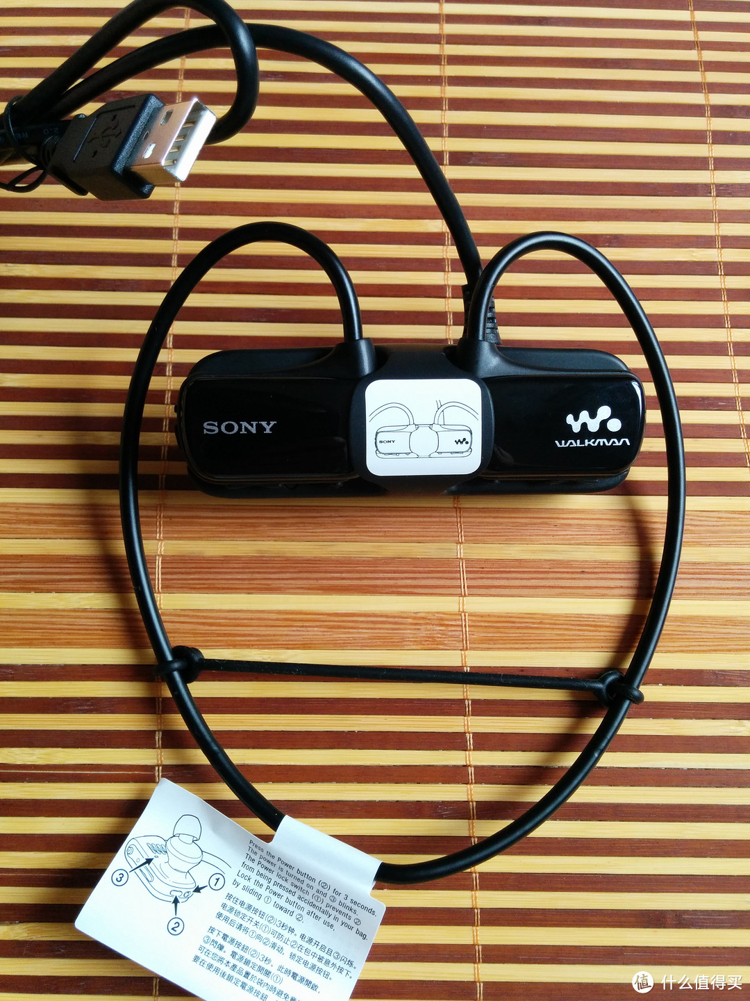 戴着它狂奔：SONY 索尼 NWZ-W273S 防水一体式MP3