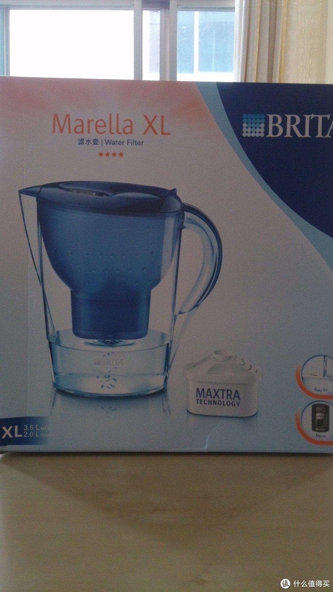 科技以人为本——Brita 碧然德 Marella XL 净水壶 3.5L 评测