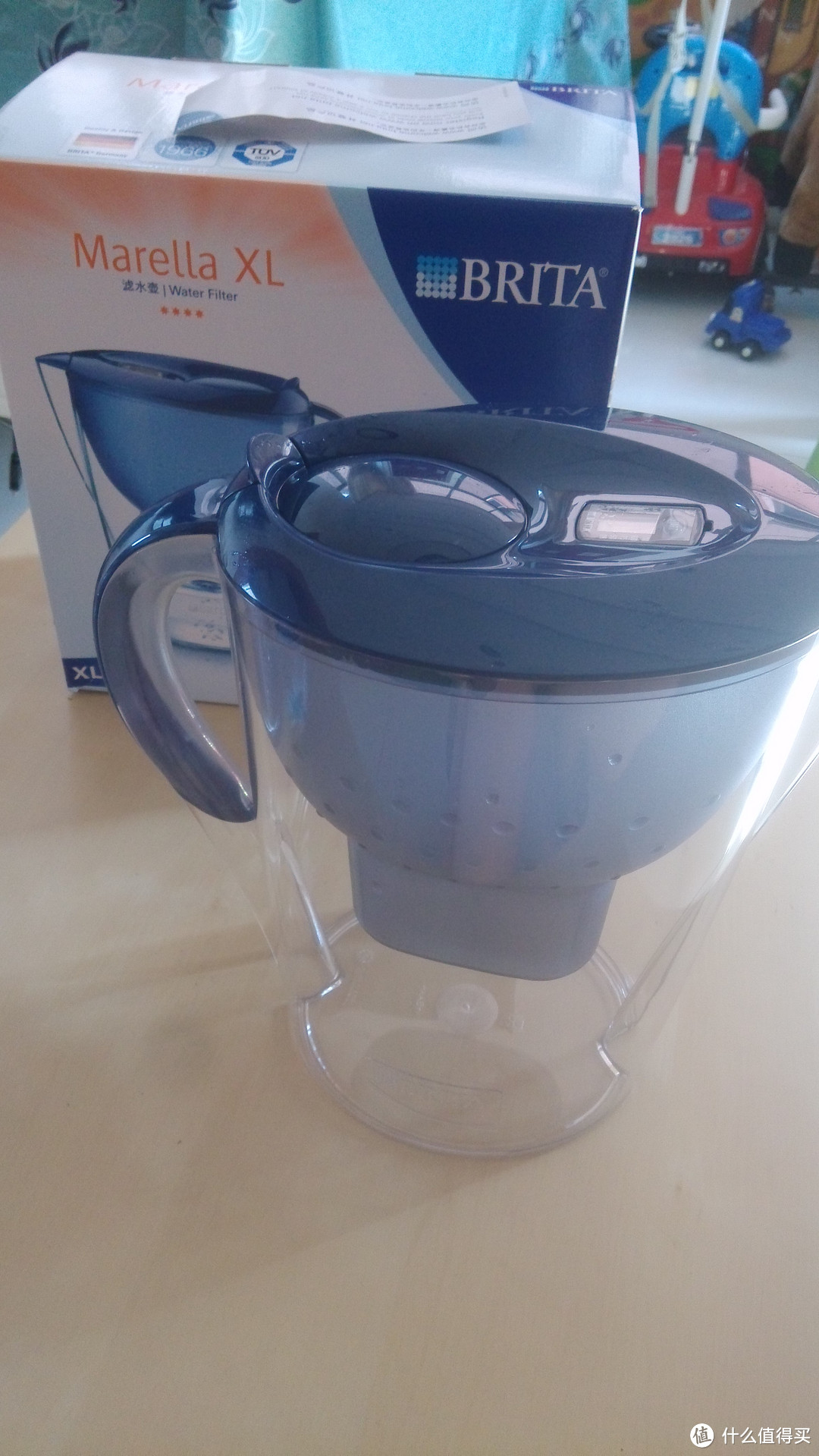 科技以人为本——Brita 碧然德 Marella XL 净水壶 3.5L 评测