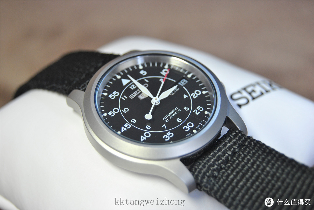 Diors的机械情怀：SEIKO 精工 SNK809 精工5号 男士21石自动机械表