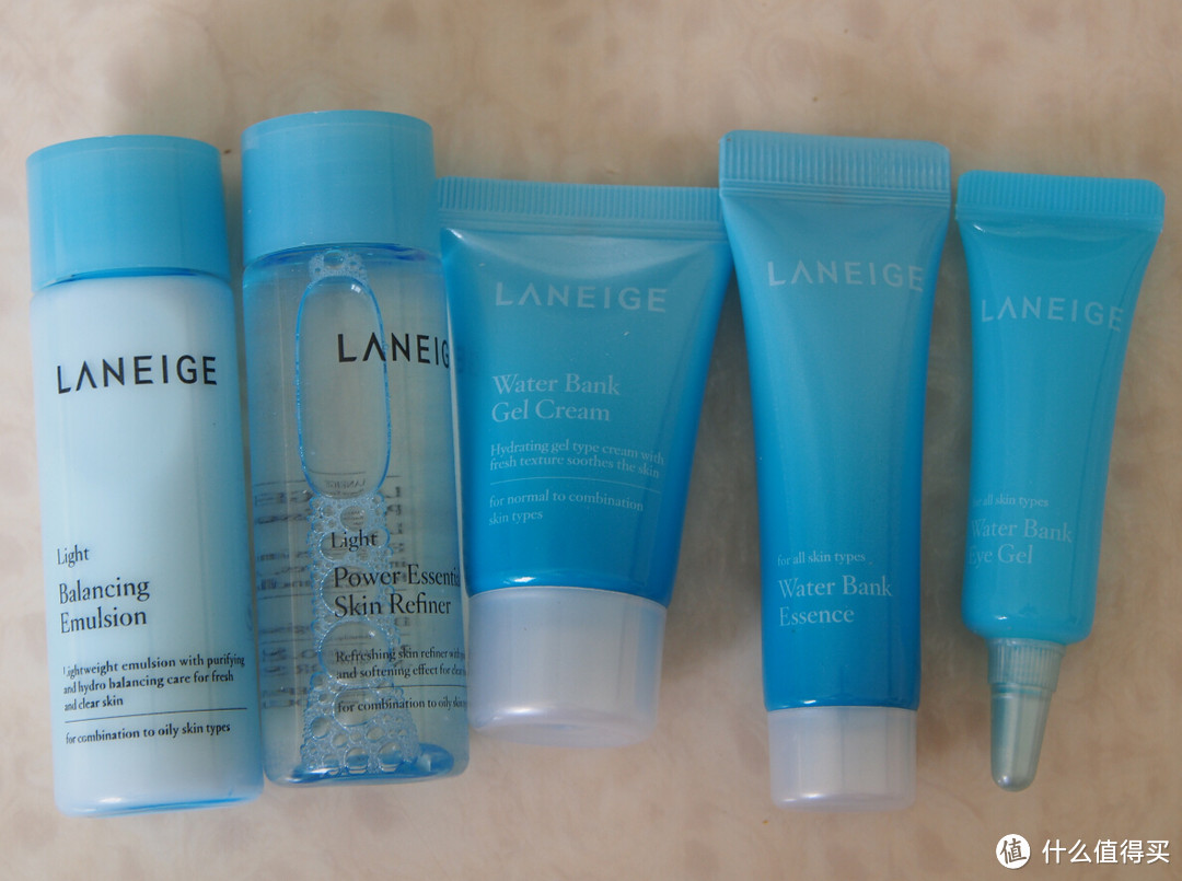 大话 兰芝 LANEIGE 水酷清盈5件套旅行装