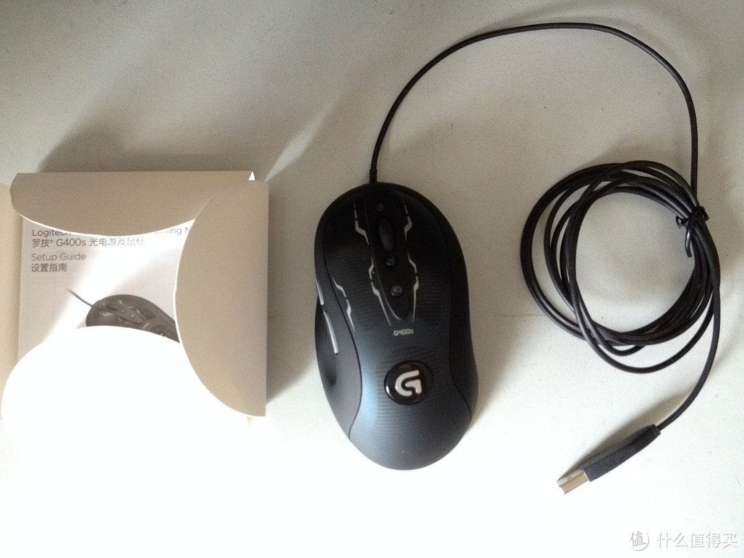 Logitech 罗技 G400s 光电游戏鼠标 简单看看