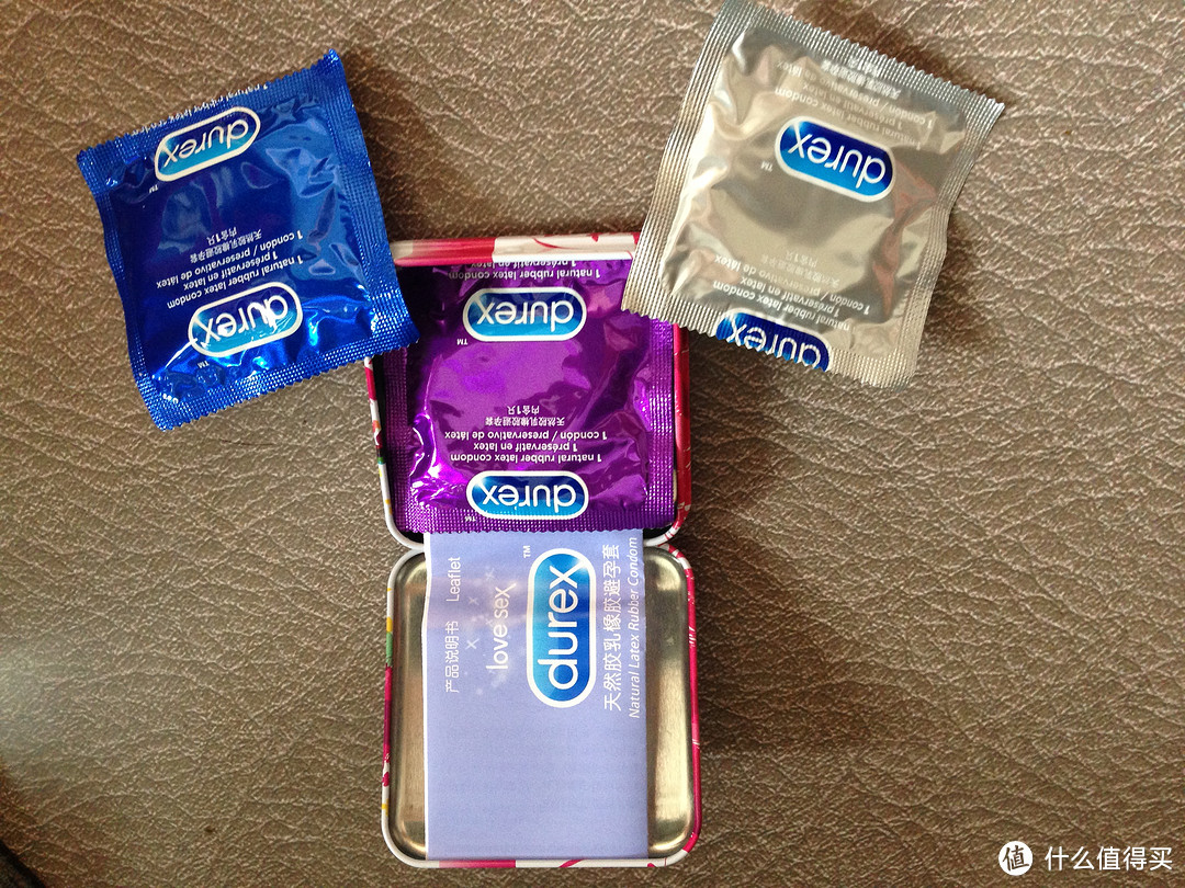 Durex 杜蕾斯 Love Box 三只装铁盒 评测