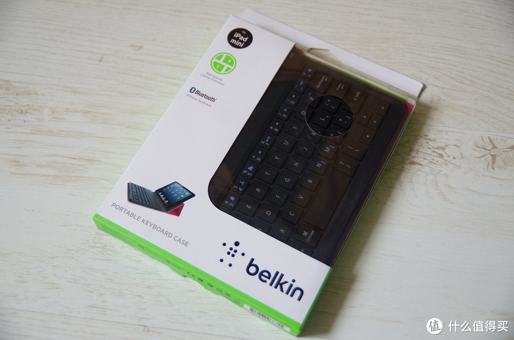 iPad变身迷你笔记本：BELKIN 贝尔金 iPad mini 蓝牙键盘一体保护套