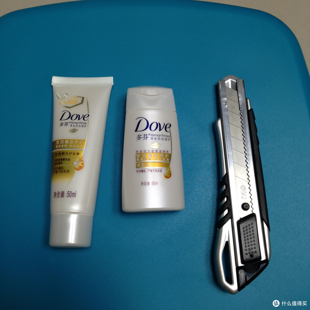 Dove 多芬 养护洗发乳50ml+护发素50ml评测