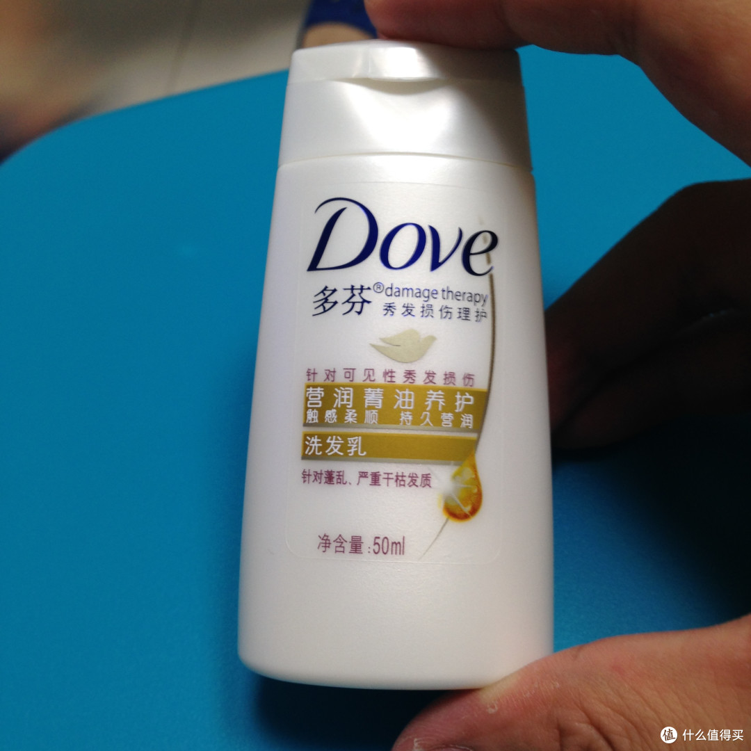 Dove 多芬 养护洗发乳50ml+护发素50ml评测