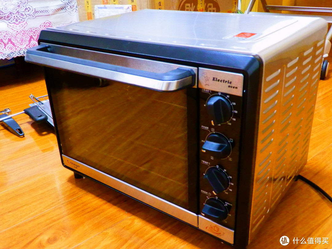 摇身一变“烘焙大师”： 长帝 电烤箱 CKTF-32GS评测记录 （附温度测试曲线）