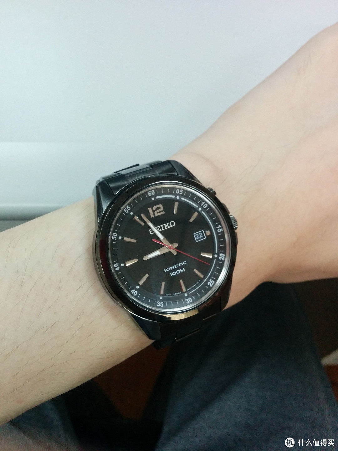 美亚购入SEIKO 精工 Kinetic SKA605 男款人动电能腕表开箱