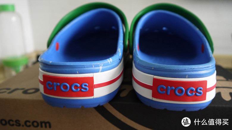 心中那一抹永远的蓝：Crocs Mens Men's Crocband Italy Clog Mule 意大利款 洞洞鞋