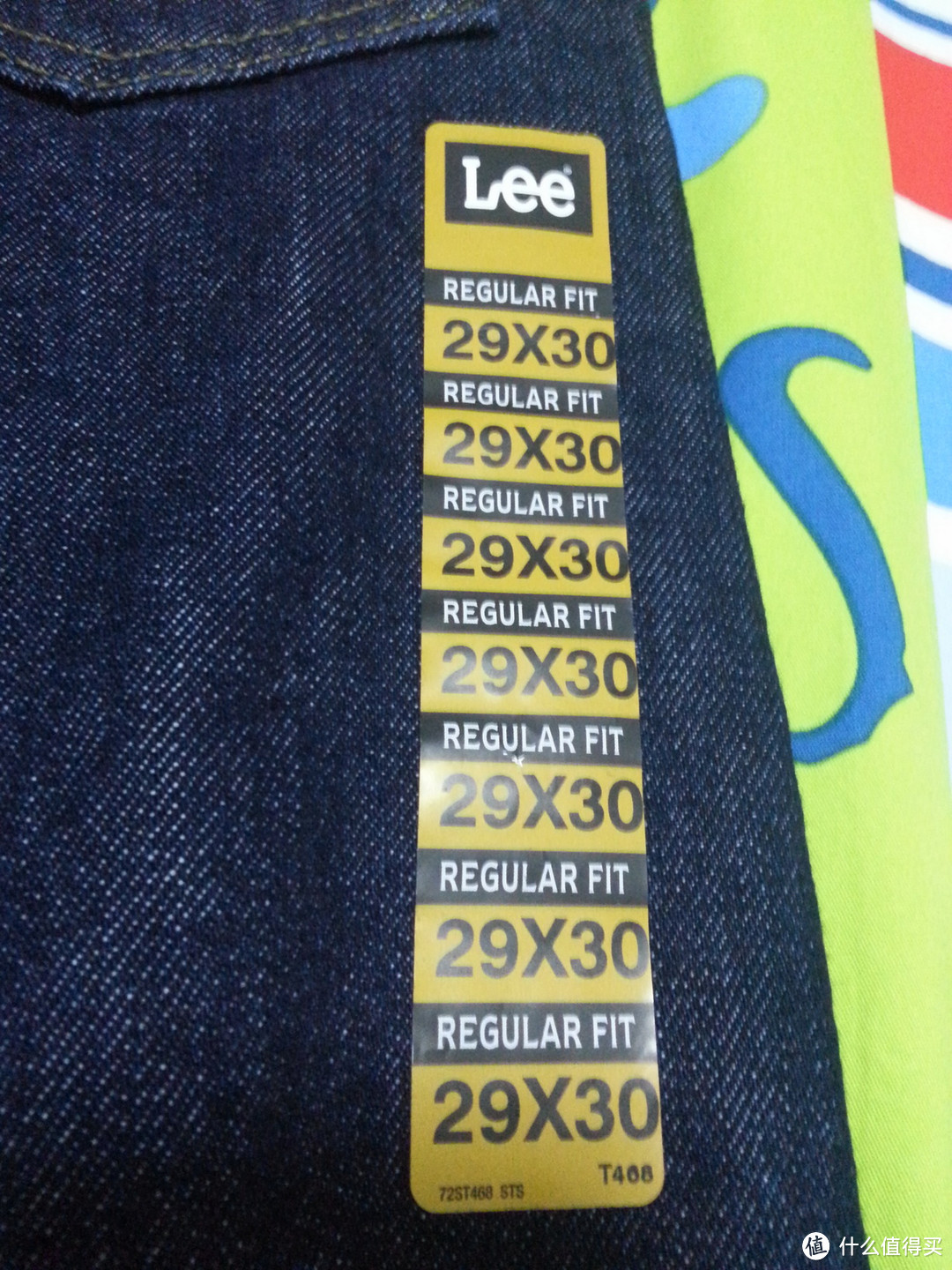 Lee Men's Regular Fit 直筒牛仔裤