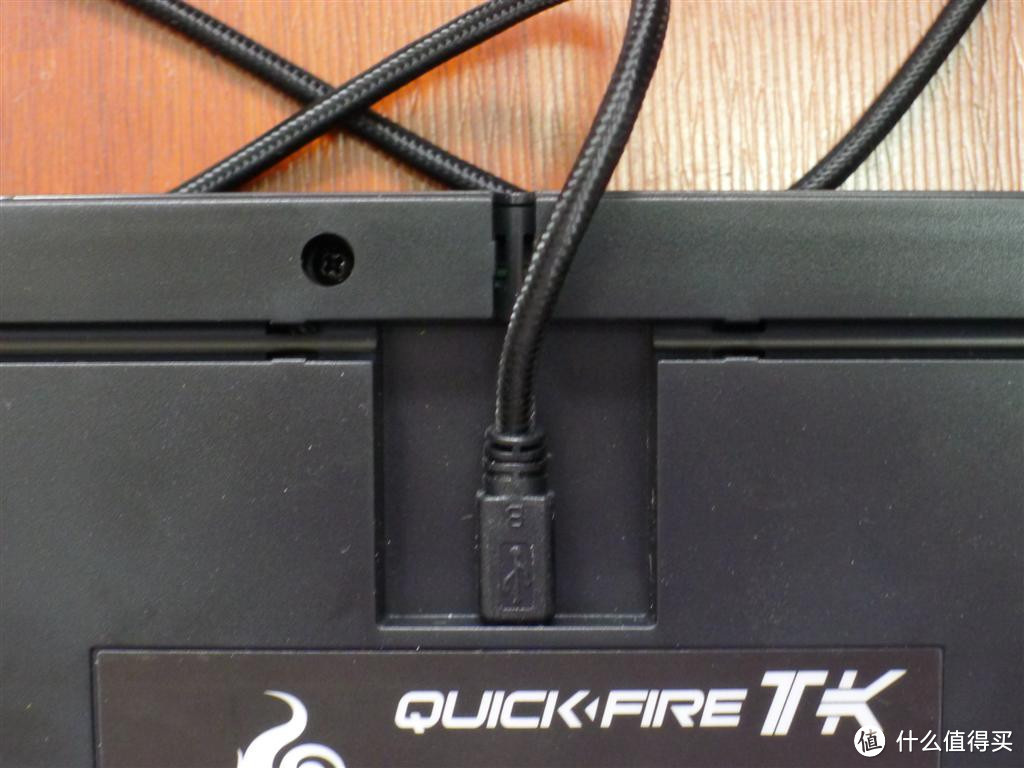 CoolerMaster 酷冷至尊 QUICK FIRE 竞技版 92键 机械键盘（CHERRY 原厂绿轴）