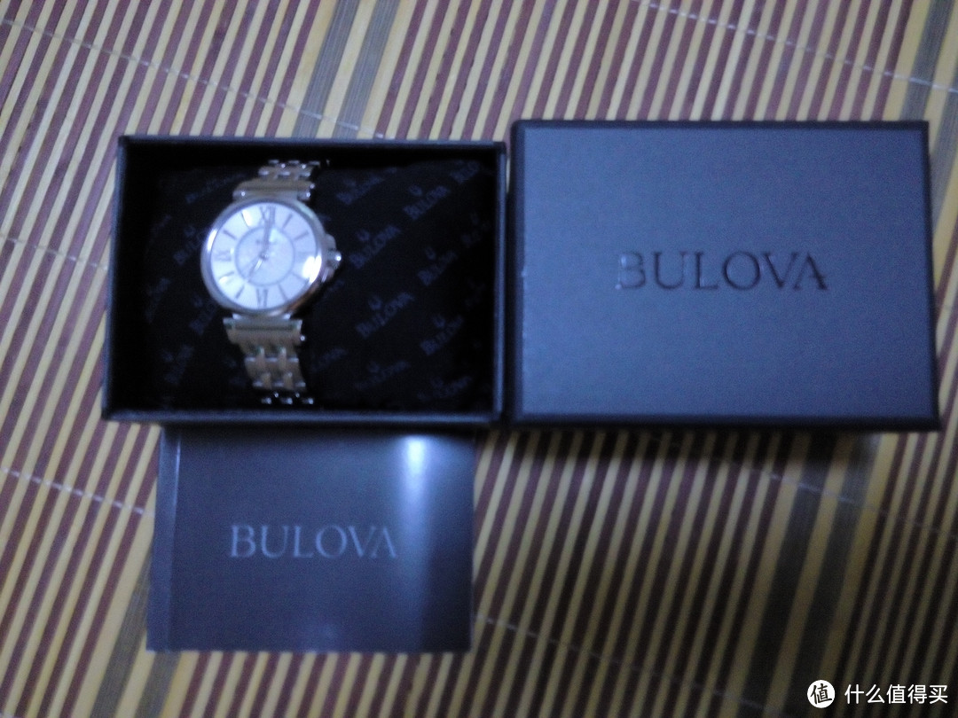 美亚海淘 BULOVA 宝路华 96L156 Round 女款时装腕表