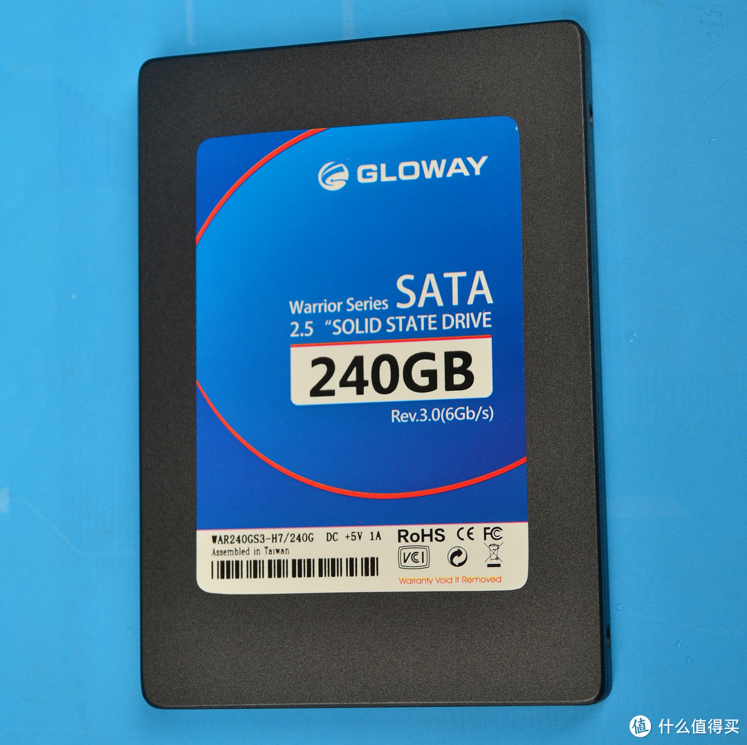 自当小白购入你们不敢买的 Gloway 光威 战将 240G SSD固态硬盘