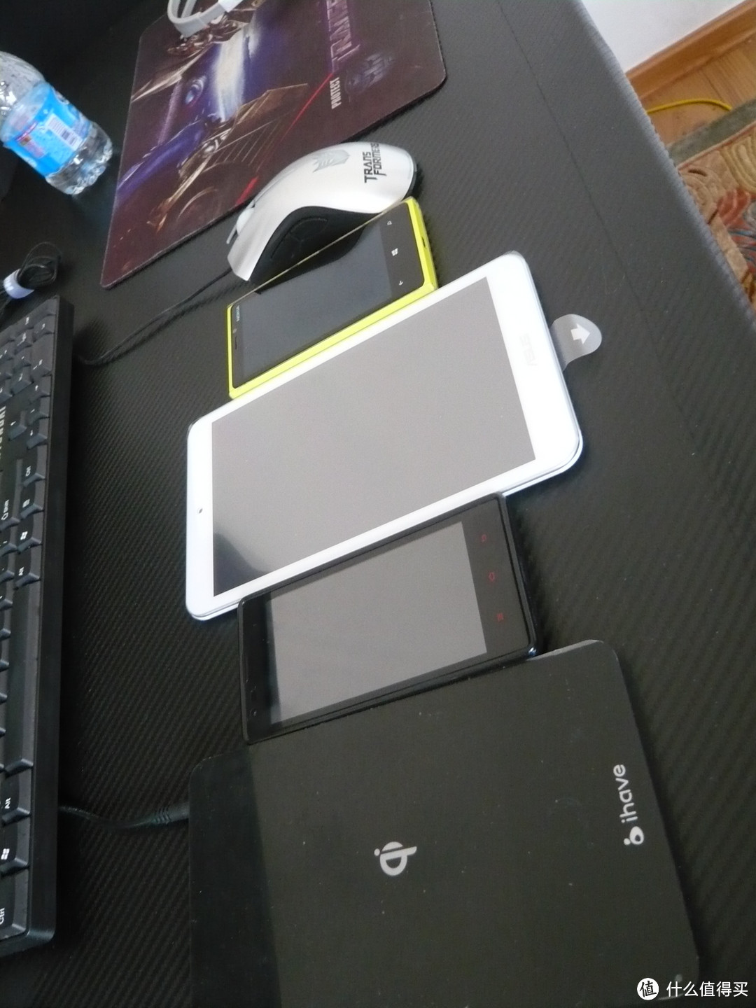 ihave无线充电板，红米，MeMO Pad 8，Lumia920,炼狱鼠标