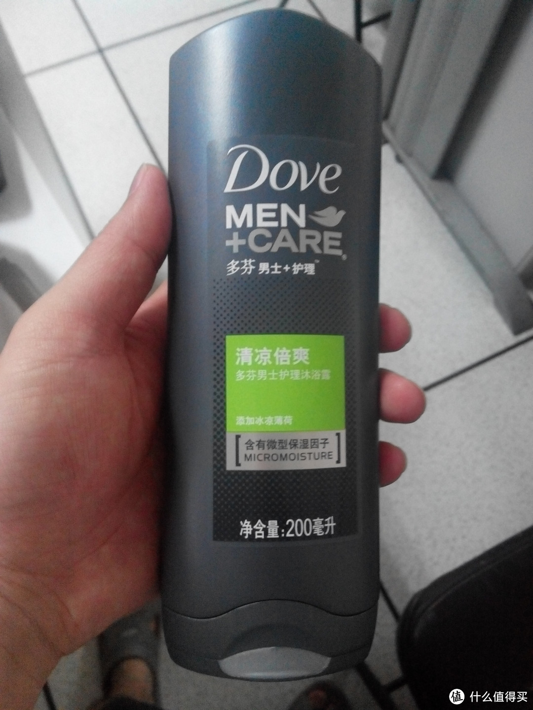 测评Dove男士清凉倍爽沐浴露