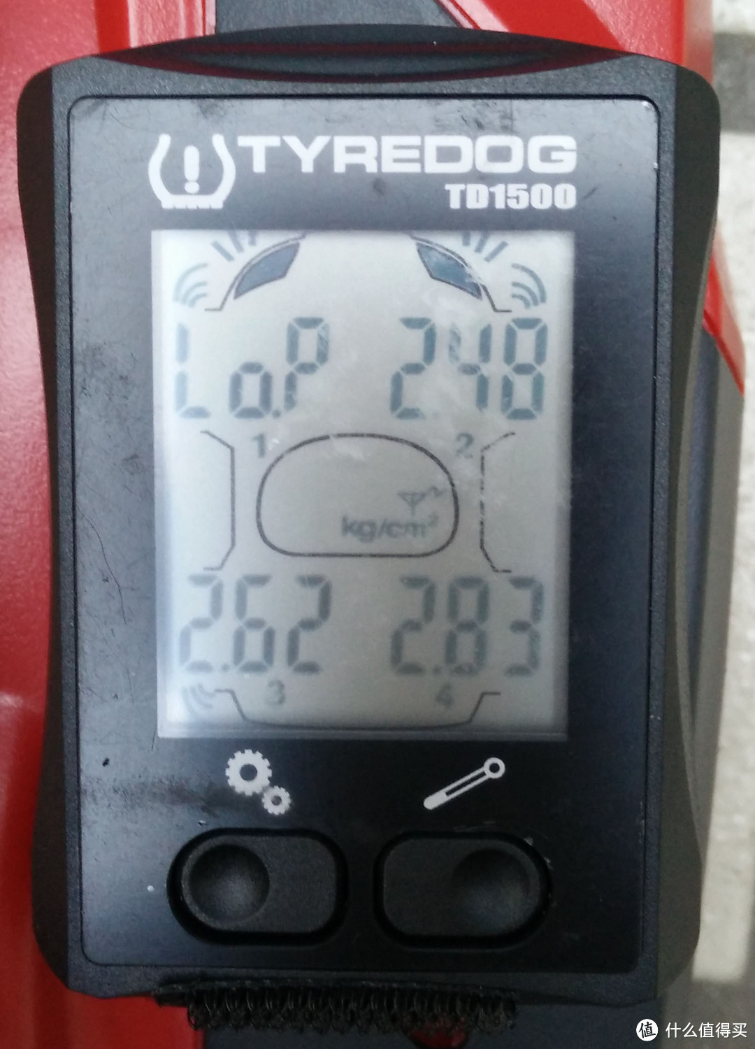 Tyredog TD1500A-I TPMS 内置无线胎压监测器