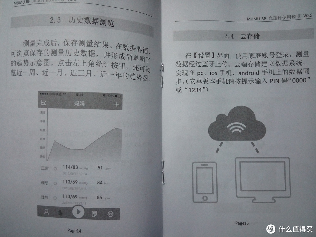 某医药行业屌丝对比评测木木健康 MUMU-BP2 上臂式无线血压计——精巧实用，些许不足