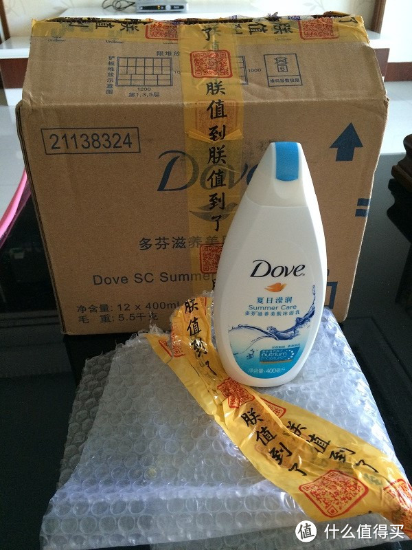 Dove 多芬 夏日莹润沐浴露 400ml 简评