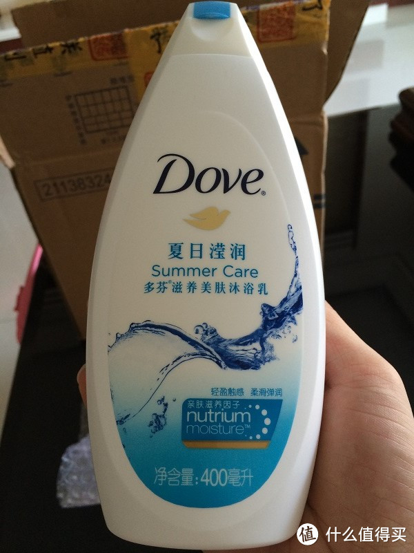 Dove 多芬 夏日莹润沐浴露 400ml 简评