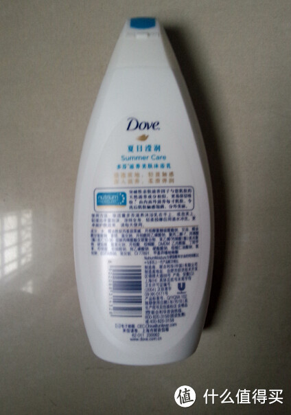 Dove 多芬 夏日莹润沐浴露 试用