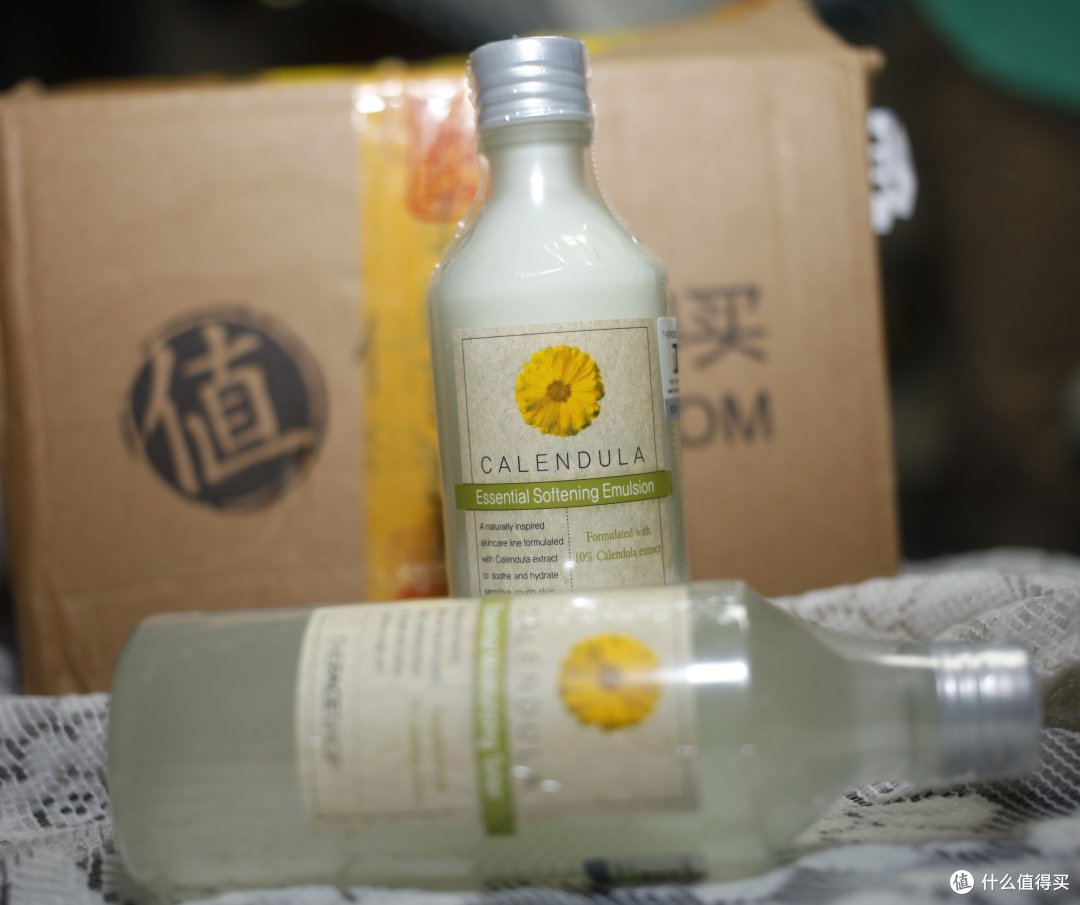夏日轻爽好保护——The Face Shop 菲诗小铺 金盏花水乳两件套