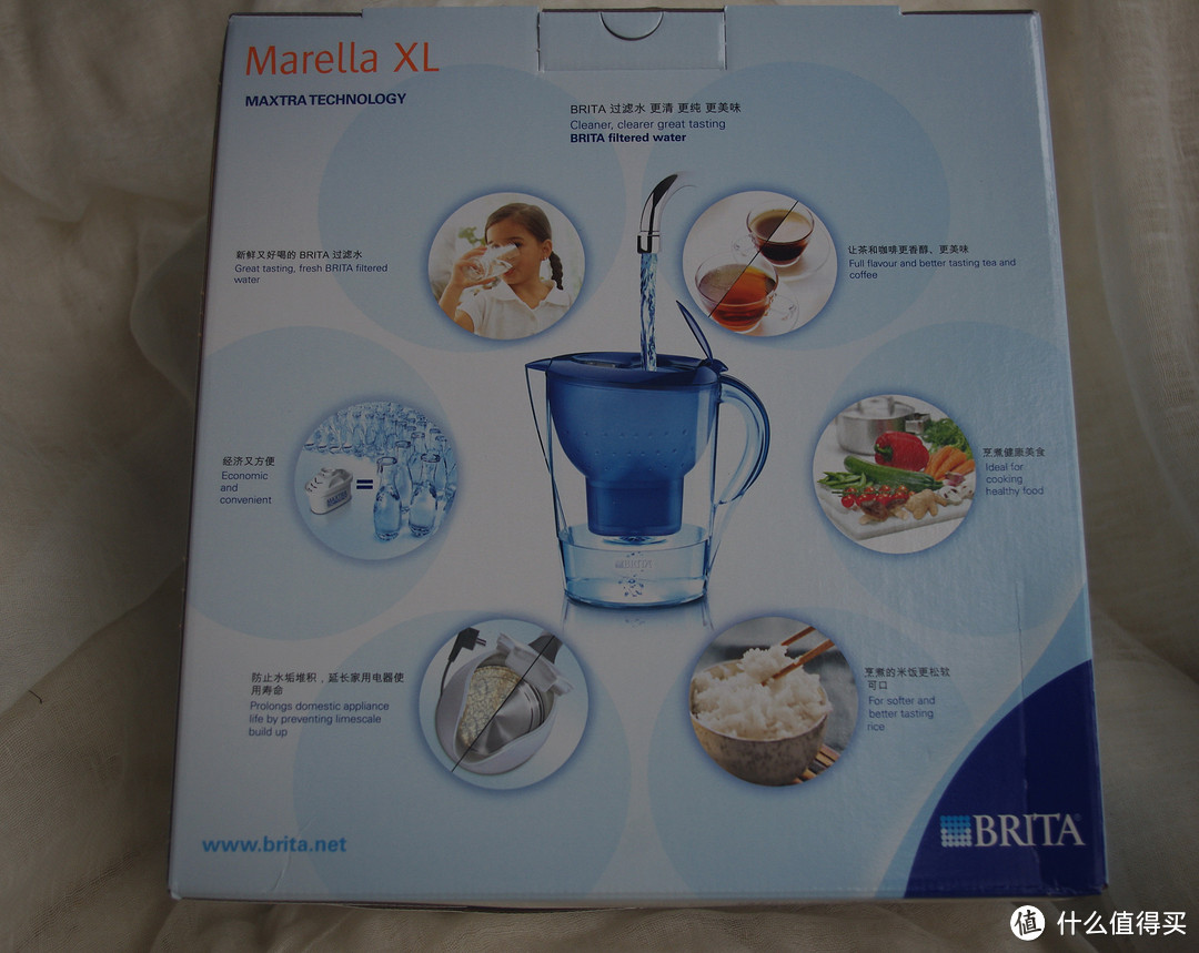 来自德国的保护——Brita 碧然德 Marella XL 净水壶 3.5L评测