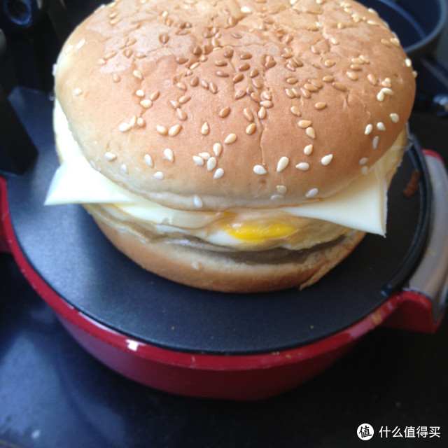 汉堡爱好者乱入：Hamilton Beach 汉美驰 25475A 早餐汉堡机