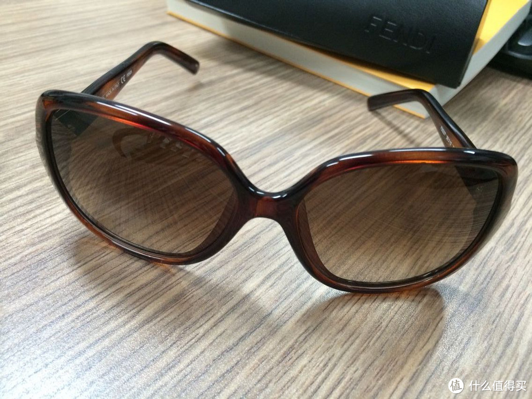 【真人秀】ebay海淘节 Fendi 芬迪 Havana 棕色 FS5227 女款太阳镜