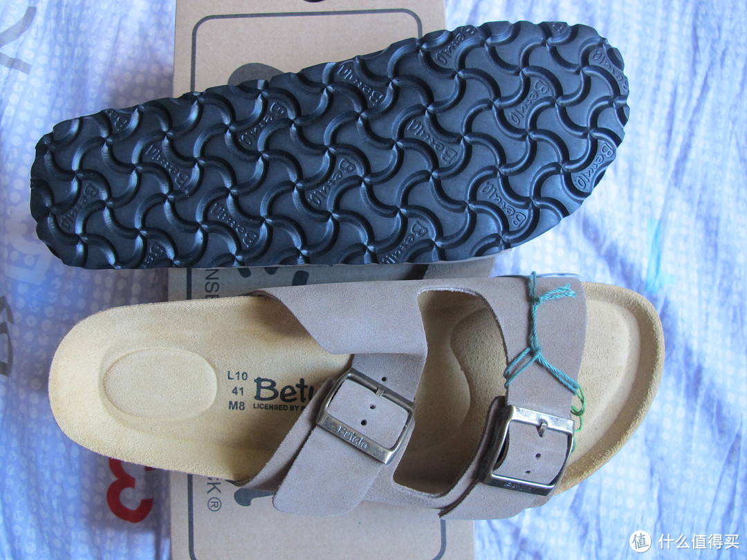 夏天的味道：Betula Licensed 男款软木底凉鞋，made in Spain