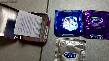 铁盒的魅力，Durex 杜蕾斯 Love Box 三只装铁盒