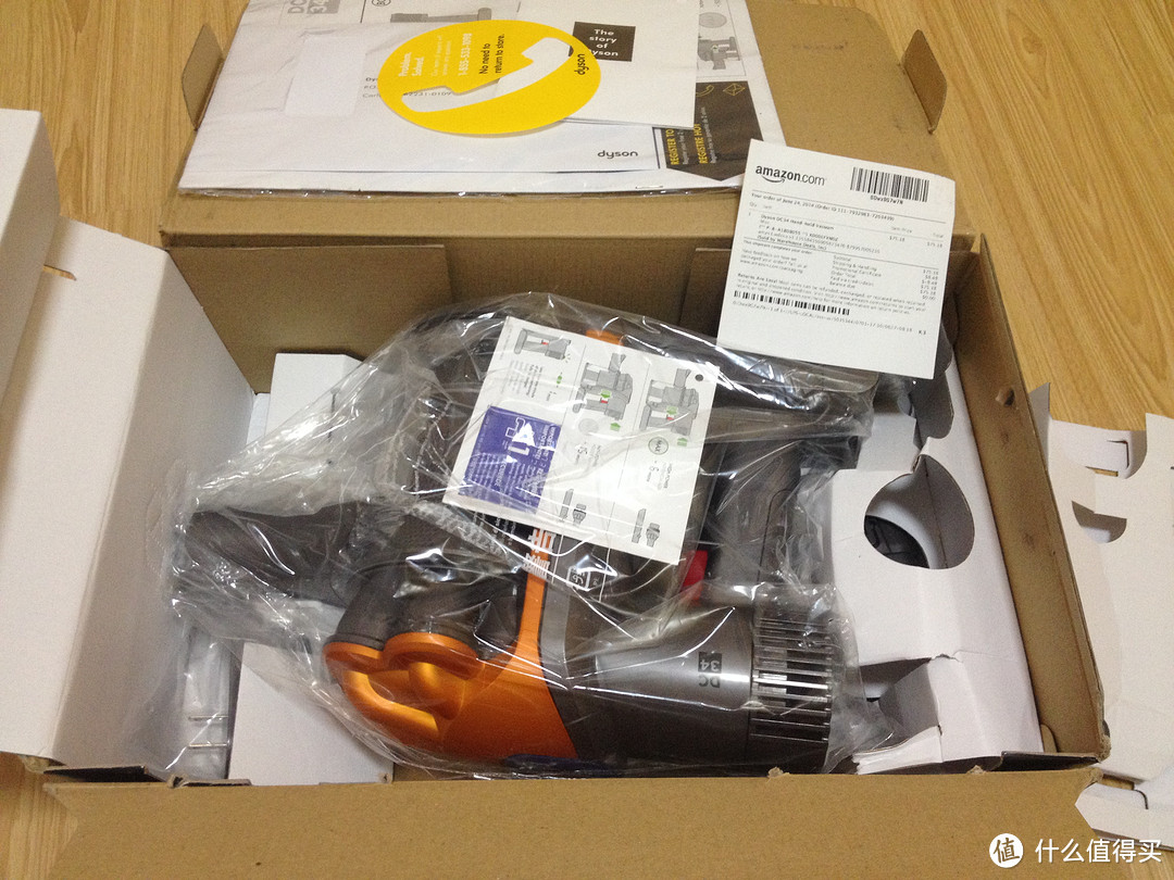 美亚 warehouse deals入手 Dyson 戴森 DC34 真空吸尘器