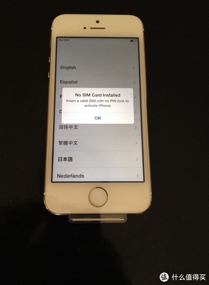 ebay入手 美版 iPhone 5s 土豪金