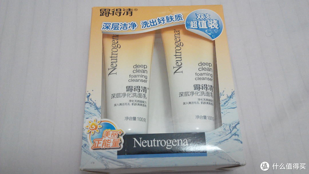Neutrogena 露得清 深层净化洗面乳 清爽舒适值得买