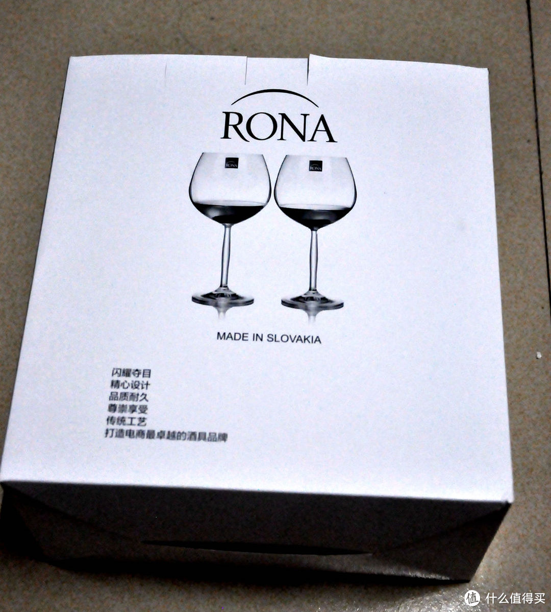 众测从杯具开始——Rona 洛娜 610ml 水晶红酒杯（2只装）