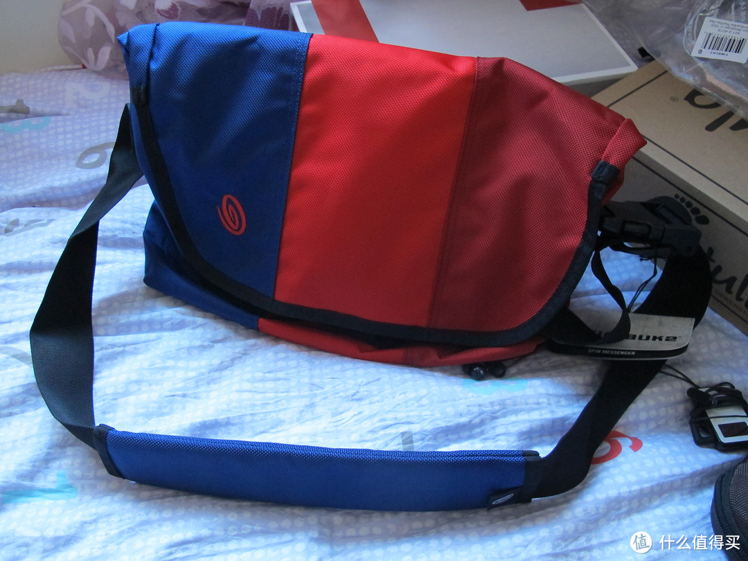 夏天随身包：Timbuk2 天霸 Spin 男款邮差包