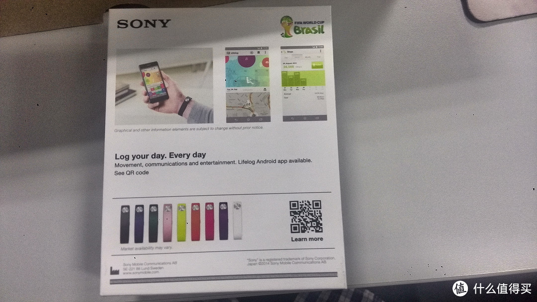SONY 索尼 smartband 智能手环 上手体验