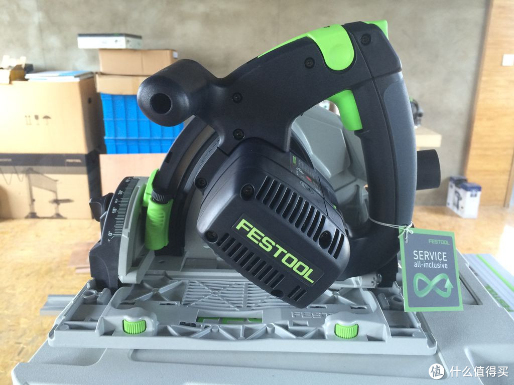 欲善其工 必先利其器：FESTOOL 费斯托 TS 55 REBQ 切入式圆锯