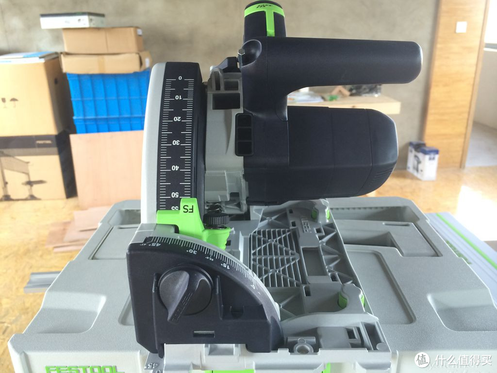 欲善其工 必先利其器：FESTOOL 费斯托 TS 55 REBQ 切入式圆锯