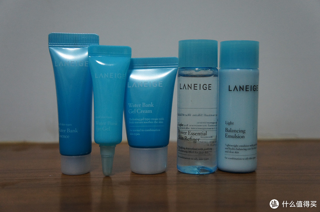 兰芝 LANEIGE 水酷清盈5件套旅行装试用体验