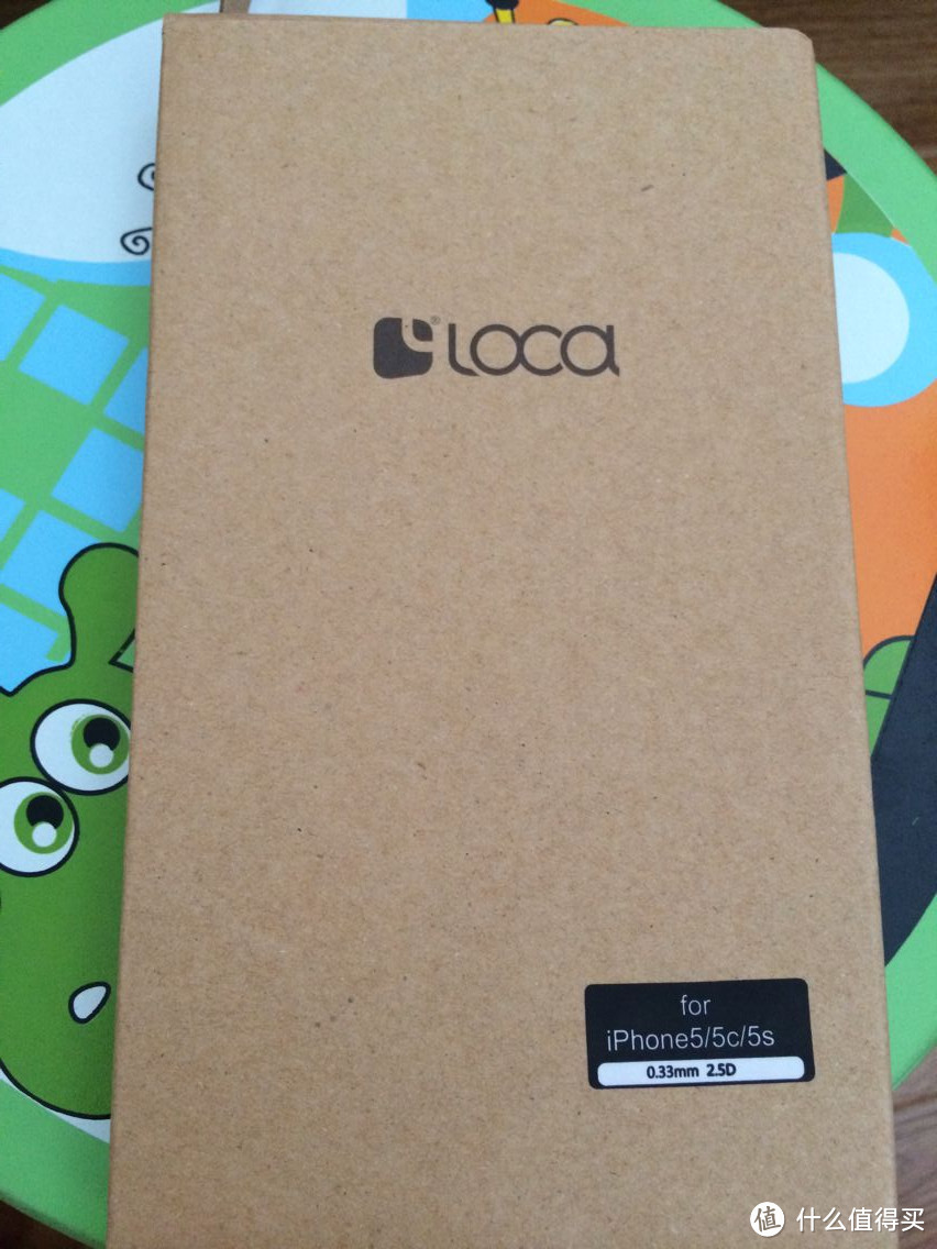 一分钱一分货 LOCA 路可 iPhone 5/5C/5S 钢化玻璃膜