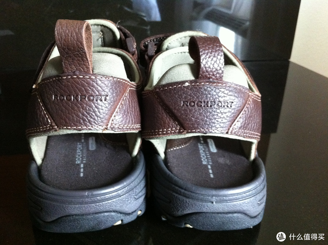 Rockport 乐步 Rocklake Backstrap 男款凉鞋